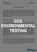 CCX Environmental Testing