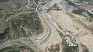Aerial View CCX Indonesia River Diversion