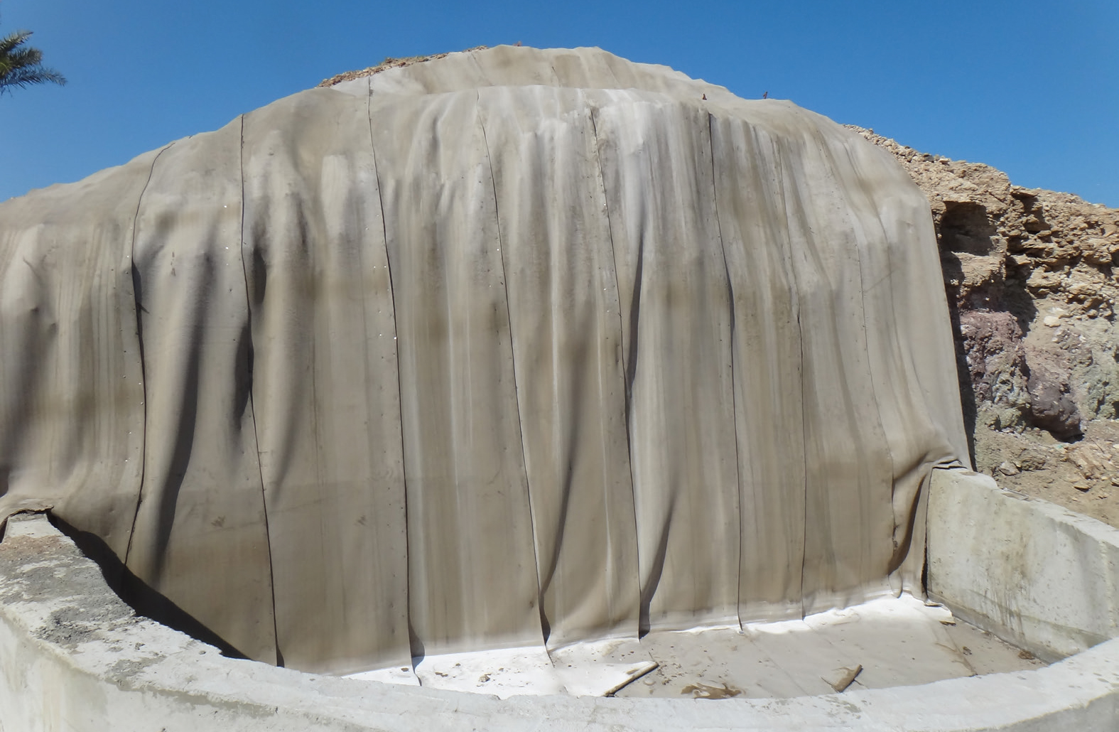 CC Slope Protection | Muscat, Oman - Concrete Canvas